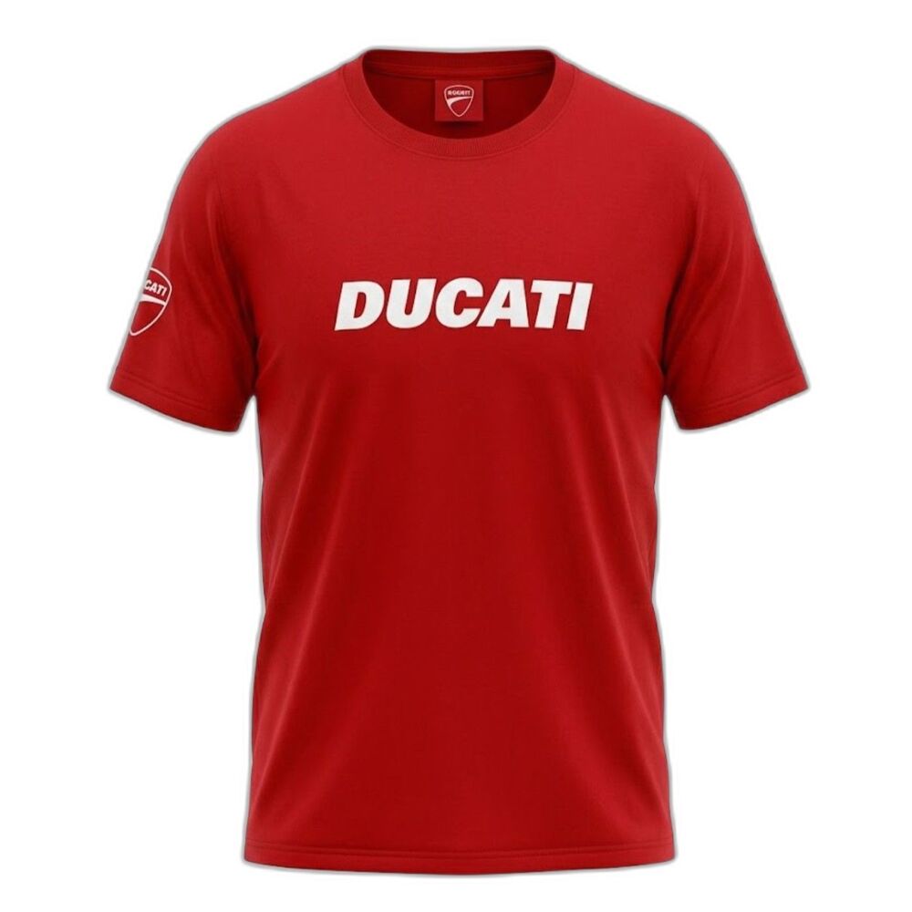 Ducati Ducatiana 2.0 T-Shirt Mens 3XL XXXL Red Logo Graphic Motorcycle NWT New